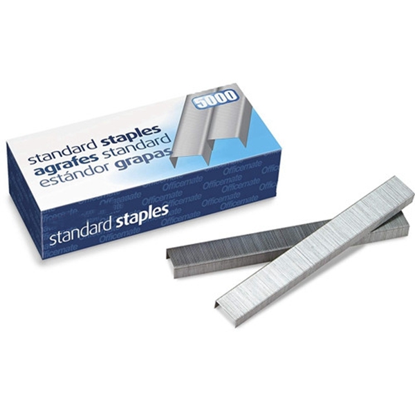 Racdde Standard Staples, 210 per Strip, 20 Sheets Capacity, 5,000 per Box (91900) 