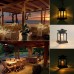 Racdde Outdoor-Lanterns, Hanging-Solar-Lights, Solar-Lanterns, Bright Led lighting for Yard Garden Decorations (3-Packs) 