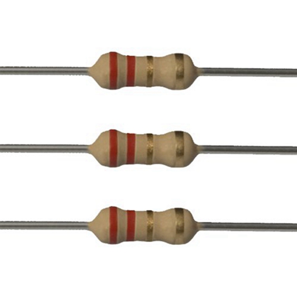 Racdde 100EP5122R20 2.2 Ohm Resistors, 1/2W, 5% (Pack of 100) 