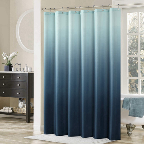 Racdde Ombre Shower Curtain,Popular Shower Curtain,Microfiber Fabric Shower Curtains for Bathroom,Contemporary Bathroom Curtains,Print Waterproof Polyester Shower Curtain,54" W x 78" H 