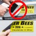 Racdde Cut-to-Size Bumper Sticker Magnetizer 4 Pack: Turn Any Decal Into a Strong Magnet. Durable & Weatherproof Magnetic Strip Protects Paint & Allows for Easy Swaps. Flexible 4x12 Sheet Guaranteed to Stick 