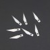 Racdde 140 PCS Exacto Knife Blades, High Carbon Steel #11 Refill Exacto Art Blades Cutting Tool with Storage Case for Craft, Hobby, Scrapbooking, Stencil 